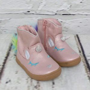 Cat & Jack Toddler 3-D Unicorn Short Boots